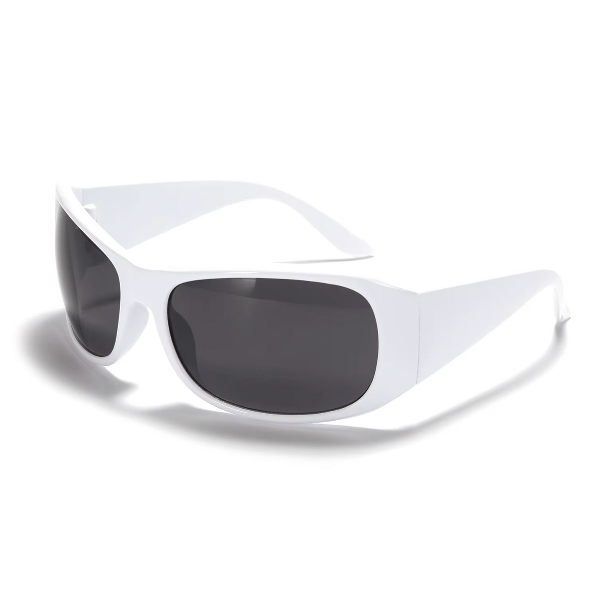 DADDY ISSUES (WHITE FRAME/ BLACK LENS)