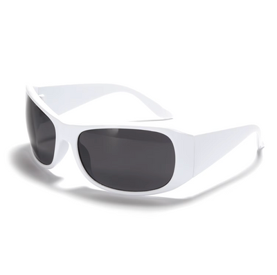 DADDY ISSUES (WHITE FRAME/ BLACK LENS)