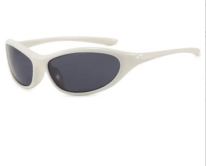 SIREN (WHITE FRAME/ BLACK LENS)
